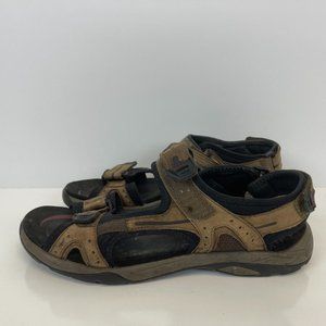 ABEO BIO System Cayucos Sandal Metatarsal Support Leather Brown Mens Size 12